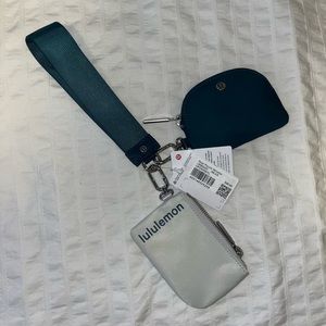 Lulu Lemon Dual Pouch Wristlet NWT